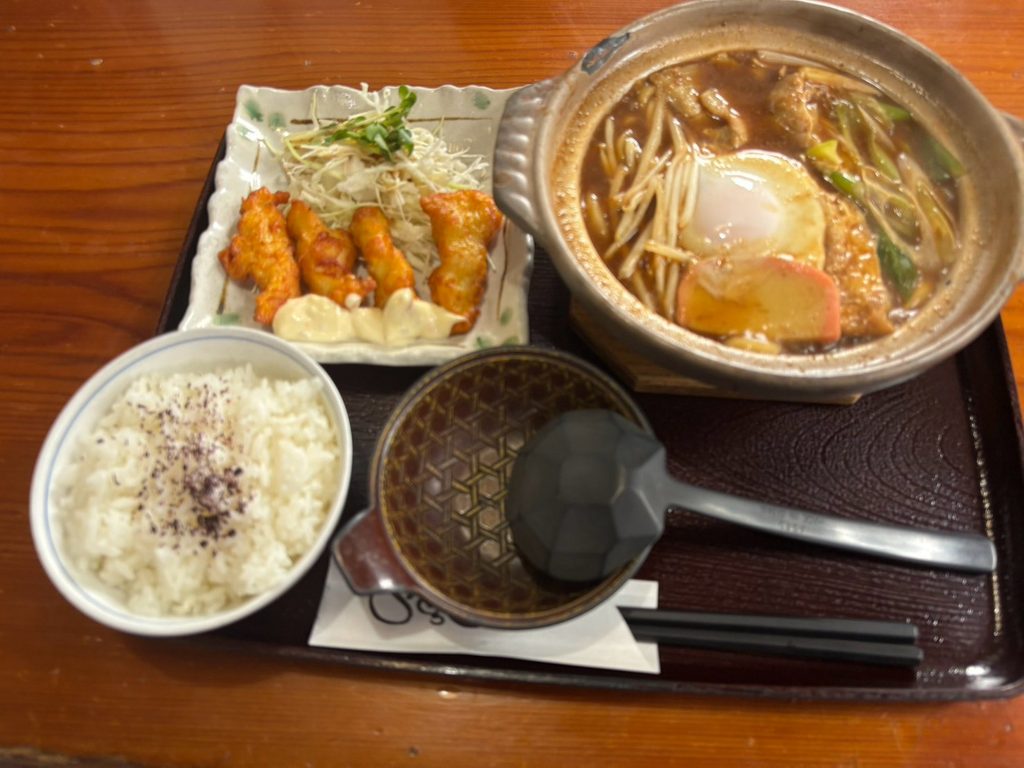 川久庵の味噌煮込みうどんセット