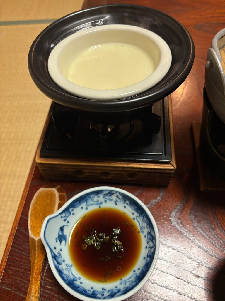 ひだ山荘のゆらぎ豆腐
